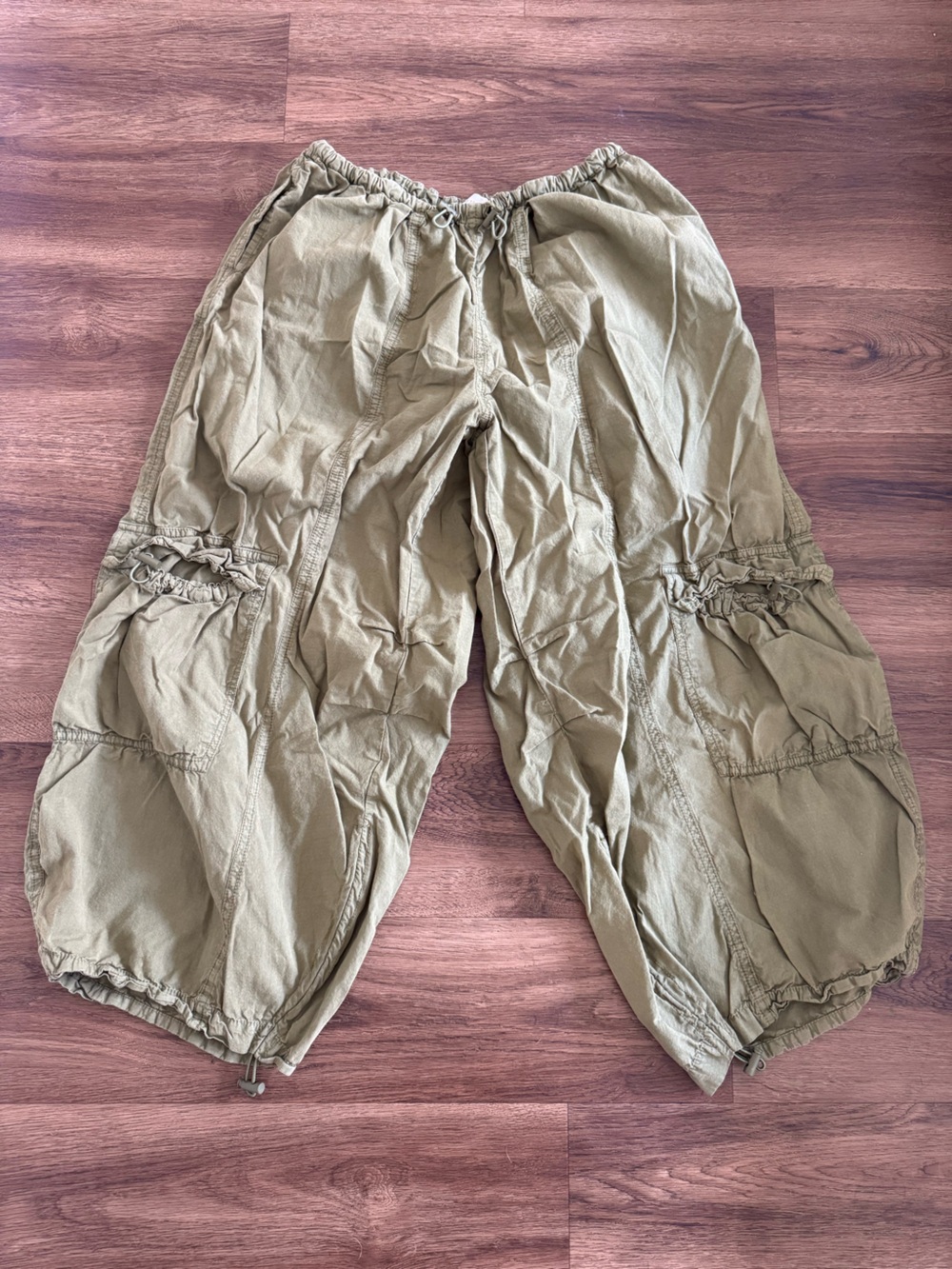 Anthropologie 
DAILY PRACTICE BIENNIAL WIDE-LEG CROPPED PANTS